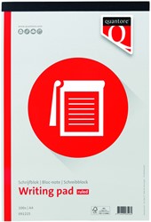 Schrijfblok Quantore A4 gelinieerd