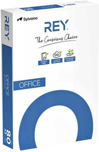 Kopieerpapier Rey Office A4 80gr wit 500vel
