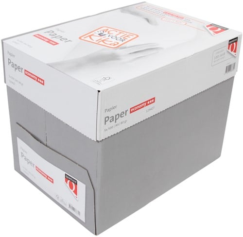 Kopieerpapier Quantore Economy A4 80gr wit 500vel-12