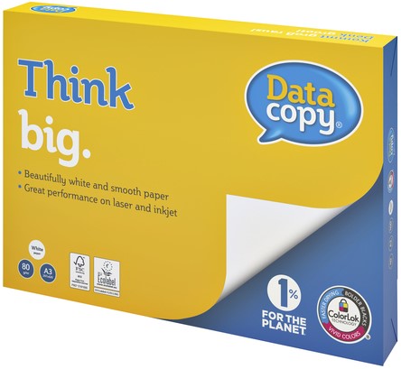 Kopieerpapier Datacopy A3 80gr wit 500vel