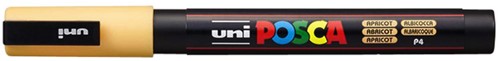 Verfstift Posca PC3M F abrikoos