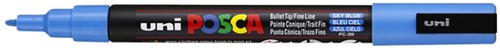 Verfstift Posca PC3M F hemelsblauw