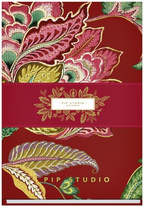 Pip notitieboek A6 Moon Delight Red