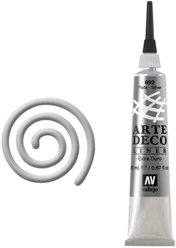 Liner Artedeco 20ml 692 zilver