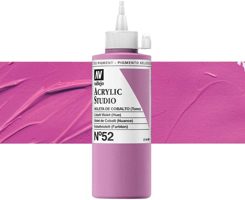 Acrylverf Acrylicos Vallejo Studio 200ml 52 kobalt violet