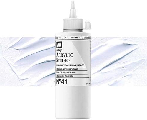 Acrylverf Acrylicos Vallejo Studio 200ml 41 mixing wit
