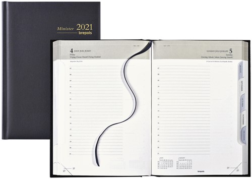 Agenda 15x21 1dpp 6t Minister Lima blauw