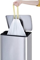 Afvalzak EKO MDPE type F met trekband 64x75cm 40-60L wit-1