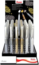 Gelschrijver Pentel K230M display à 3 kleuren