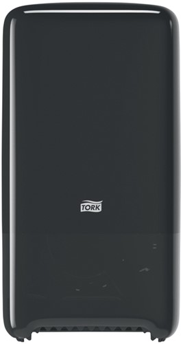 Toiletpapierdispenser Tork Twin Mid-size Elevation T6  zwart 557508