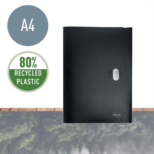 Documentenbox Leitz Recycle A4 PP zwart-4