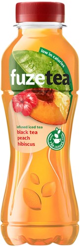 Frisdrank Fuzetea peach hibiscus PET 400ml