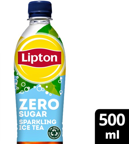 Frisdrank Lipton Ice Tea Sparkling Zero 500ml