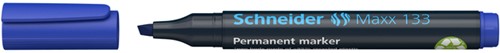 Viltstift Schneider Maxx 133 beitel 1-4mm blauw