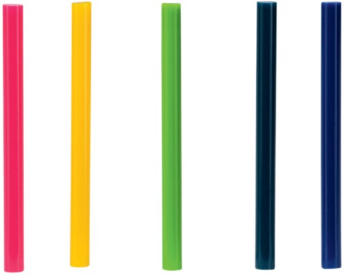 Lijmpatroon Rapid 7mm 5 kleuren assorti-3