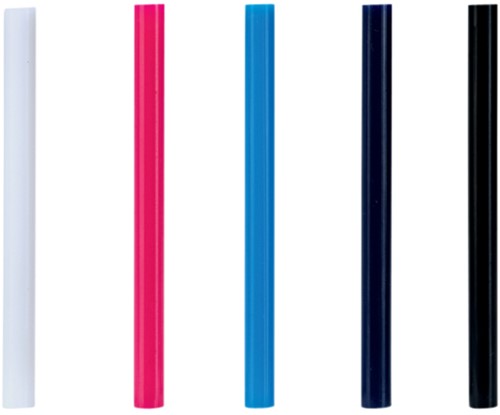 Lijmpatroon Rapid 7mm 5 kleuren assorti-3