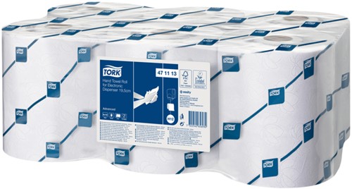 Handdoekrol Tork H12 voor sensorsystemen Advanced 2-laags wit 471113