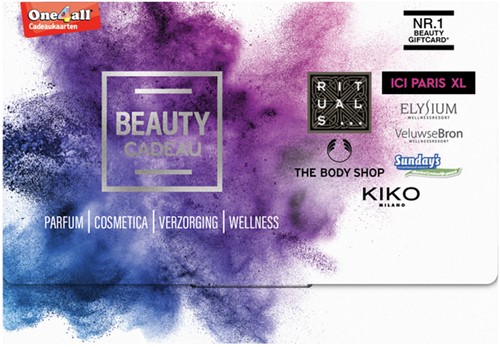 Cadeaukaart + envelop O4A BeautyCadeau