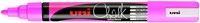 Krijtstift Uni-ball Chalk rond fluo roze