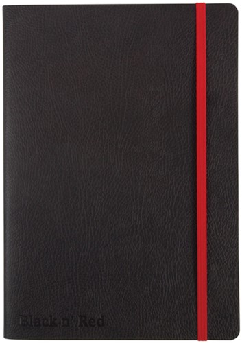 Notitieboek Oxford Black n' Red A5 business journal 72vel lijn