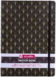 Schetsboek Talens Art Creation 80 vel 140gr 210x297mm art deco