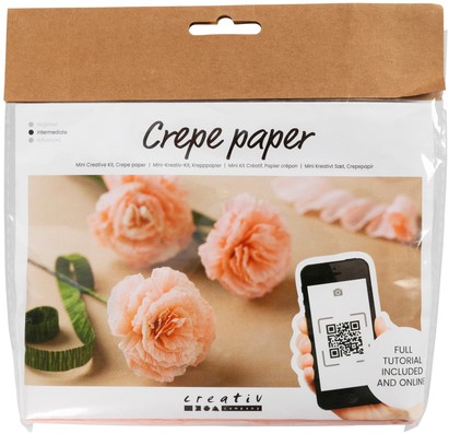 Crêpepapier Creotime DIY anjers