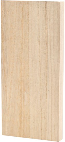 Knutselplank Creotime Ikoon 20.6x9.6x2cm hout