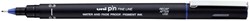 Fineliner Uni-ball Pin 0,3mm blauw