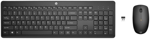 Toetsenbord + muis HP 235 draadloos Qwerty zwart