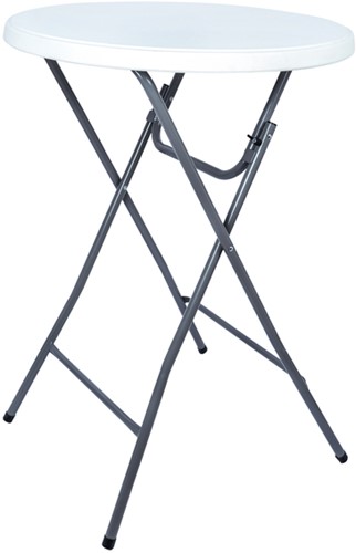 Statafel BRASQ 80cm wit