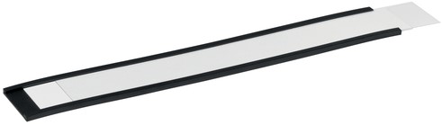 Etikethouder Durable magnetisch 200x30mm antraciet