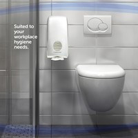Toiletpapierdispenser Kimberly Clark Aquarius gevouwen wit 6946-3