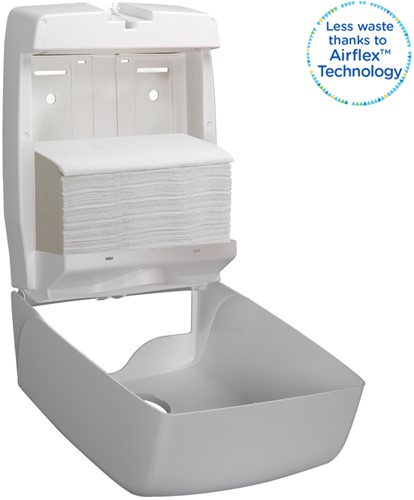 Handdoek Kleenex Ultra i-vouw 3-laags 21,5x31,8cm wit 15x96st 6710-2