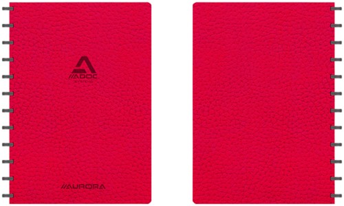Schrift Adoc Business A4 lijn 144blz 90gr rood