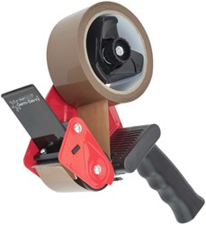 Verpakkingstape dispenser Rapesco Germ-Savvy antibacterieel zwart