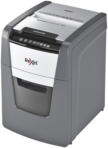 Papiervernietiger Rexel Optimum Auto+ 90X snippers 4x28mm