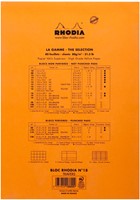 Schrijfblok Rhodia A4 lijn met kantlijn 80 vel 80gr oranje-3