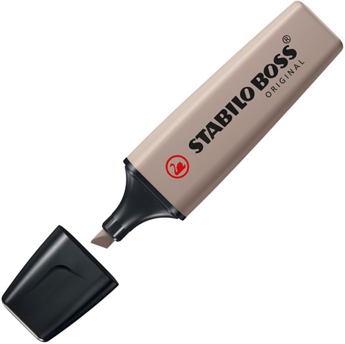 Markeerstift STABILO Boss 70/193 nature colors warmgrijs