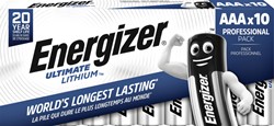 Batterij Energizer Ultimate Lithium 10x AAA