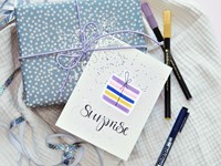 Brushpen edding 1340 glitter assorti set à 10 stuks-2