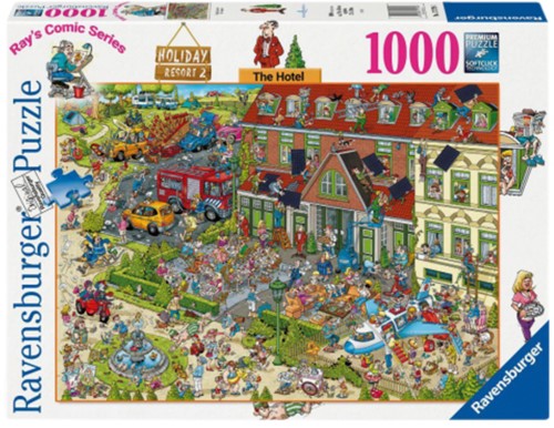 Puzzel Ray Comics Holiday resort 2 The hotel 1000 stukjes