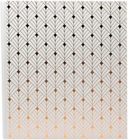 Fotoalbum Exacompta 29x32cm 60 zwarte pagina's Néo Déco wit-3