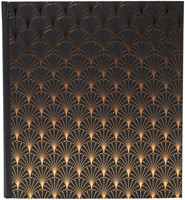 Fotoalbum Exacompta 29x32cm 60 zwarte pagina's Néo Déco zwart-3