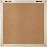Letterbord IEZZY 30x30cm naturel hout-5