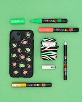 Paintmarker Uni POSCA PC17K extra breed rechthoek rood-4