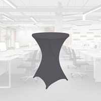 Tafelrok BRASQ voor statafel 80cm antraciet-3