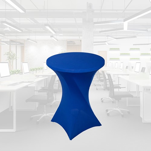 Tafelrok BRASQ voor statafel 80cm blauw-3