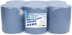 Poetspapier Cleaninq M2 1-laags 6x300m blauw