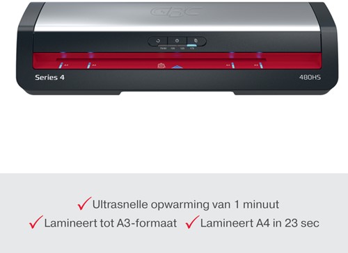 Lamineermachine GBC 480HS Office A3-6