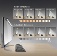 Monitorlamp ACT led dimbaar USB-5